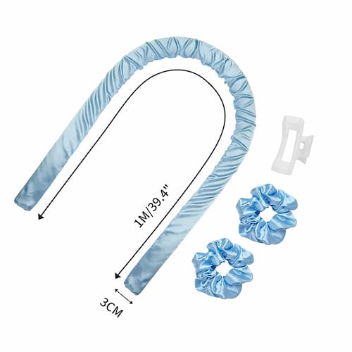 Diadema de varilla de rizado sin calor tamaño