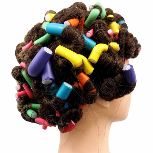 xnicx Juego de 47 varillas flexibles rizadores de pelo sin calor ejemplo real