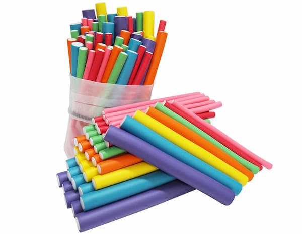 xnicx Juego de 47 varillas flexibles rizadores de pelo sin calor