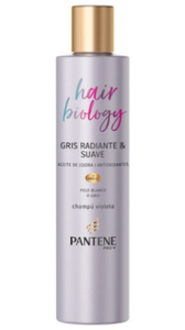Cuidado de Cabello 24 luce radiante con el shampoo johnson morado 1
