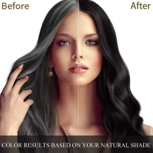 Cuidado de Cabello 23 dale un toque negro a tu cabello con shampoo tinte