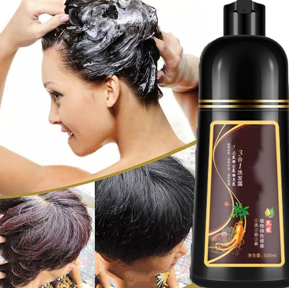 shampoo para cabello negro resultados brillantes