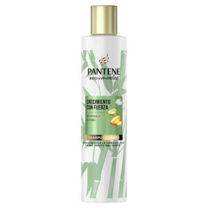 Cuidado de Cabello 23 luce radiante con shampoo pantene bambu