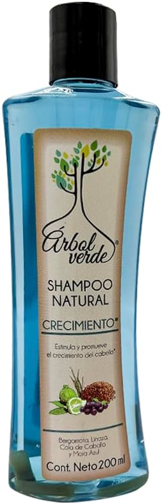 shampoo arbol verde acelera el crecimiento del cabello