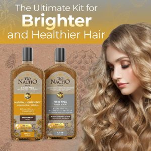 Cuidado de Cabello 24 cabello brillante con tio nacho shampoo
